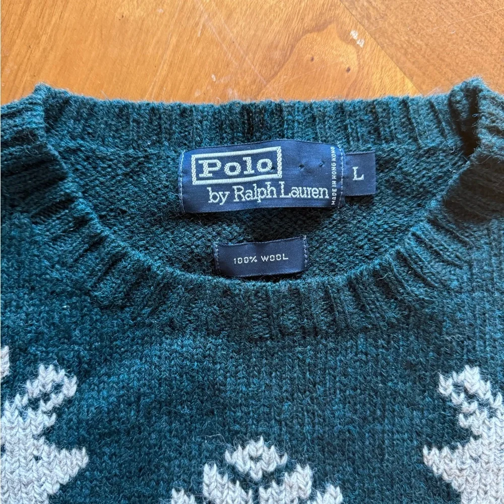 Vintage Polo by Ralph Lauren 100% Wool